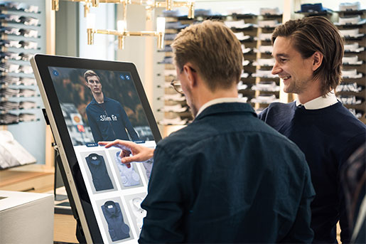 线上购物长廊衬衫制造商